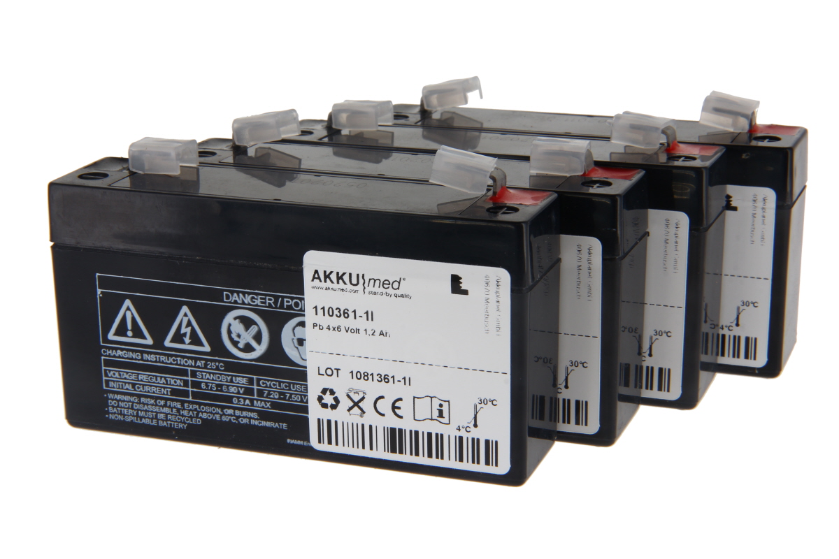 AKKUmed lead-acid battery suitable for Völker patients bed S960-2W