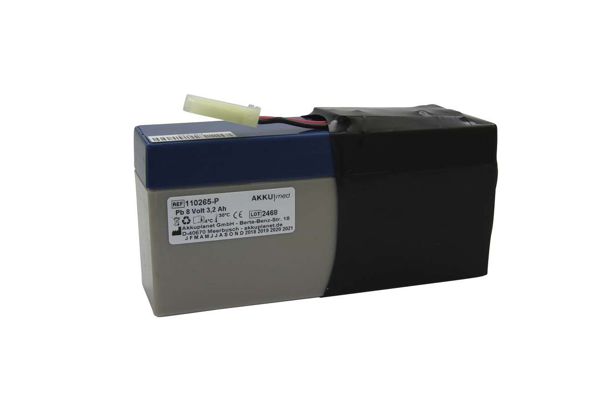 AKKUmed lead-acid battery suitable for Protocol Propaq CS Vital Signs Monitor (VSM)