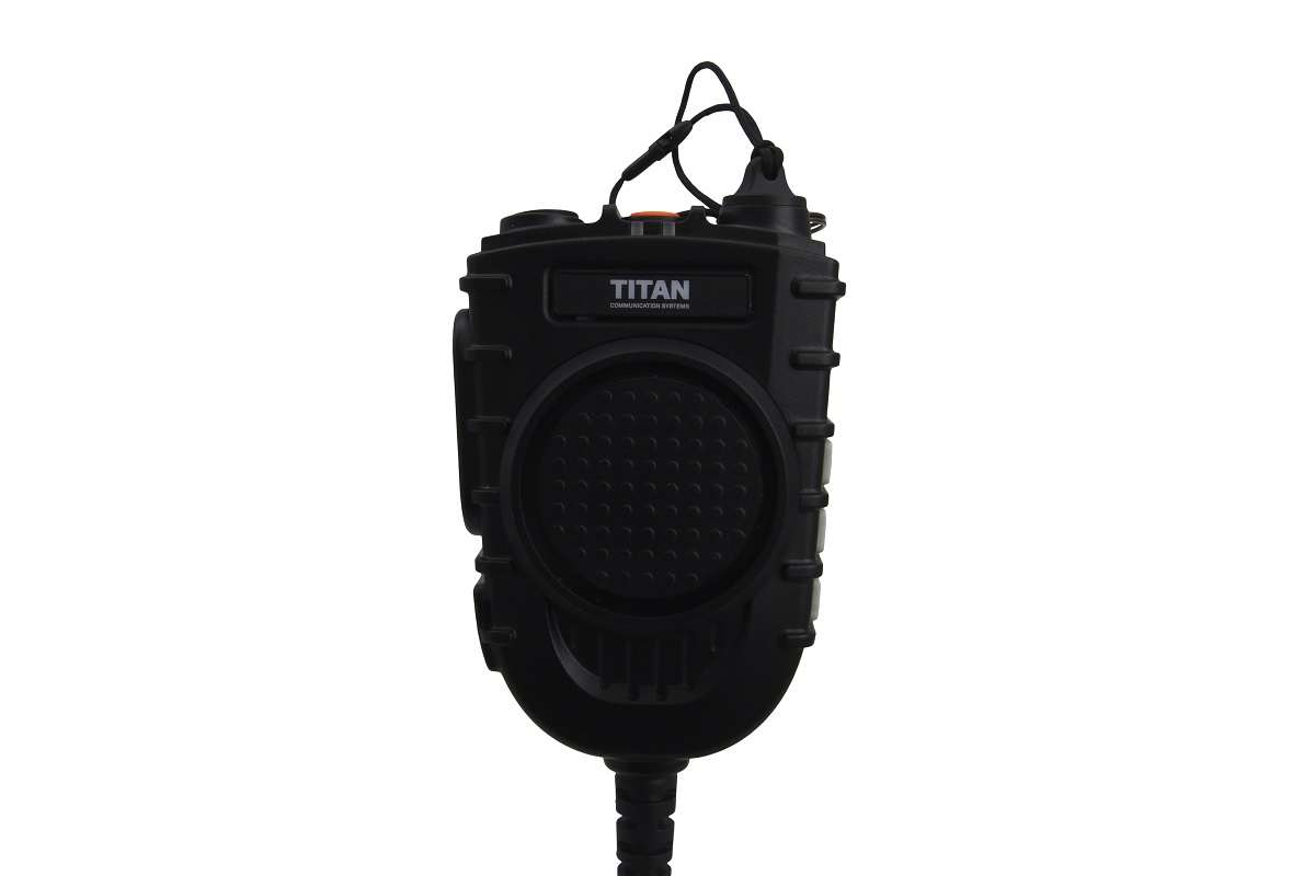 TITAN remote speaker microphone MM50-TAC with ODU socket suitable for Sepura STP9000, SC20, SC21