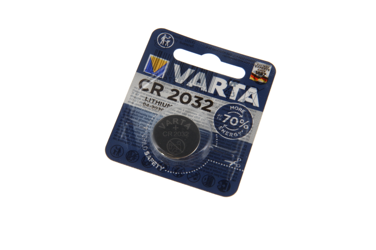 Varta lithium button cell CR2032 
