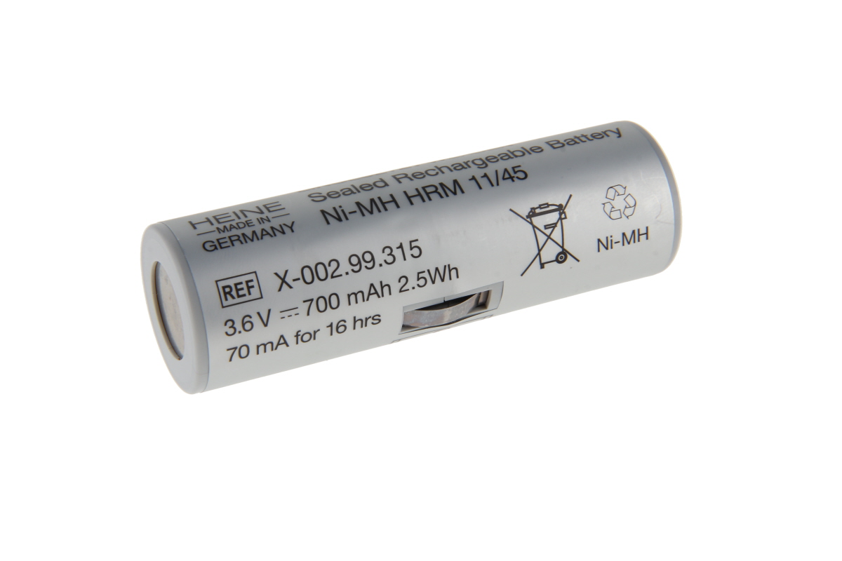 Original NiMH battery for Heine, X-002.99.315 (old vers.: X-02.99.382, X-02.99.380)
