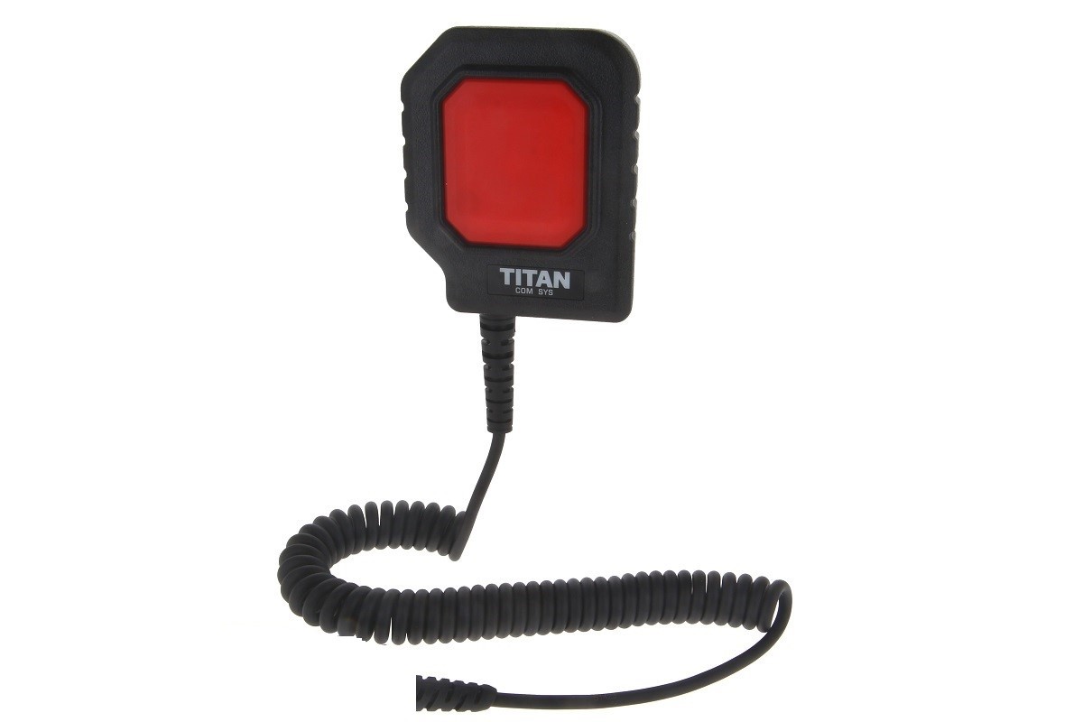 TITAN PTT20 large body PTT swith Nexus socket 01 suitable for Sepura STP8000, STP9000, SC20
