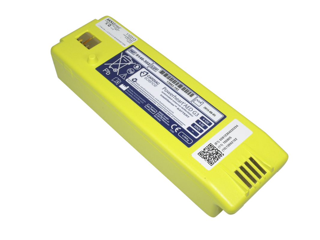 Original Lithium battery Cardiac Science PowerHeart AED G3, G3 Plus,9300E, 9300A, 9390E