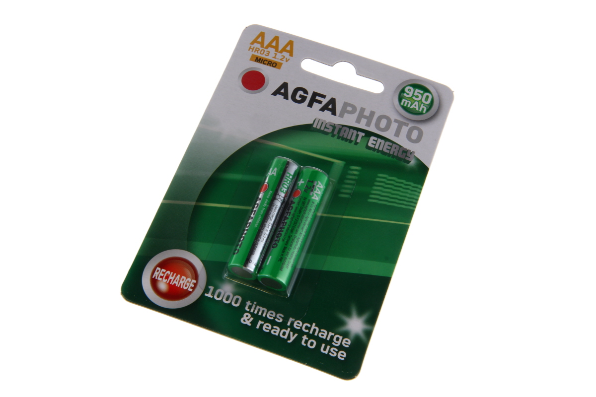 NiMH Agfa Photo battery Micro AAA consumer version
