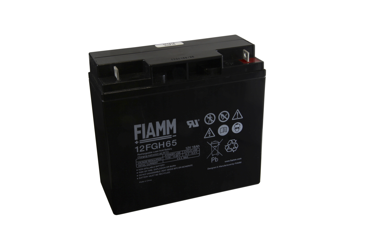 Fiamm lead-acid battery 12FGH65, FGH21803 