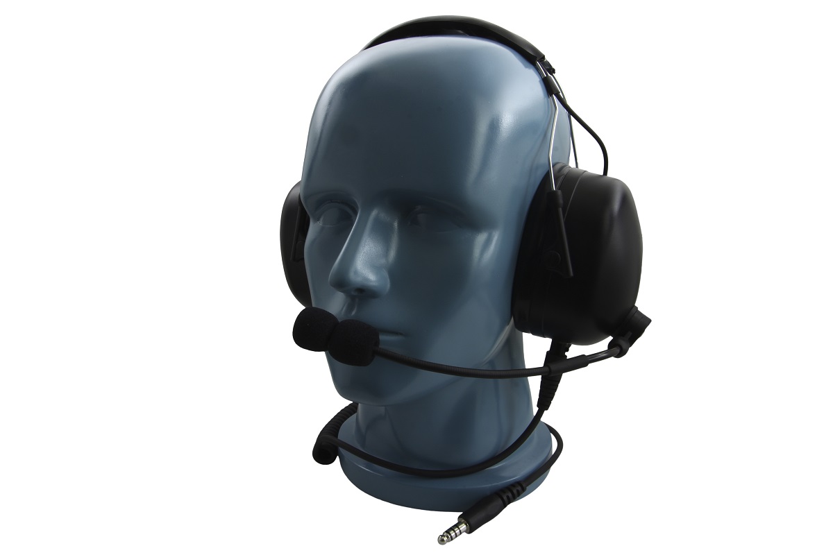 TITAN Gehörschutz-Headset mit Schwanenhalsmikrofon dynamisch und Nexus Stecker (Konfiguration 01)
