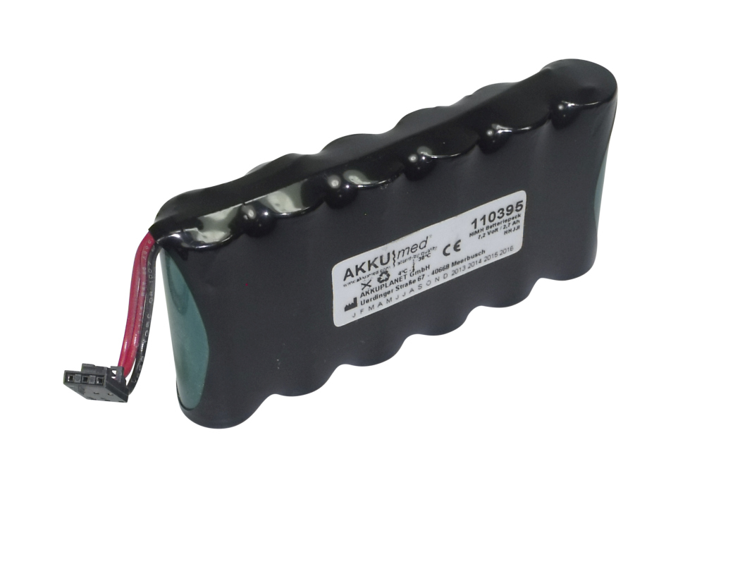 AKKUmed NiMH battery suitable for Philips (HP) Pagewriter 10, 10i, type M2662A, M3941A