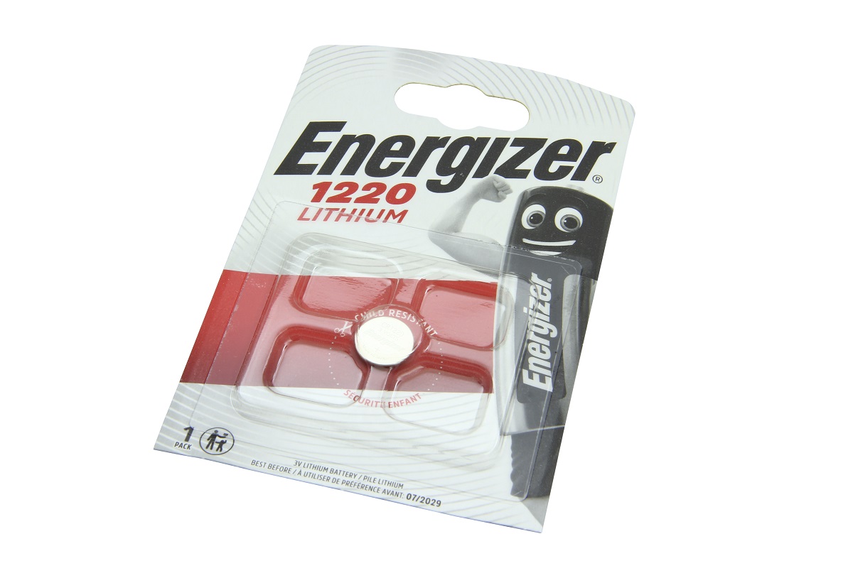 Energizer lithium button cell CR1220 
