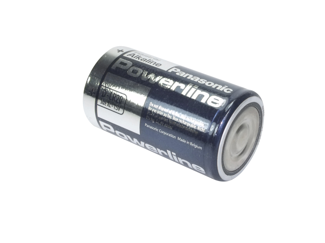 Panasonic Alkaline "Powerline" Mono D LR20 