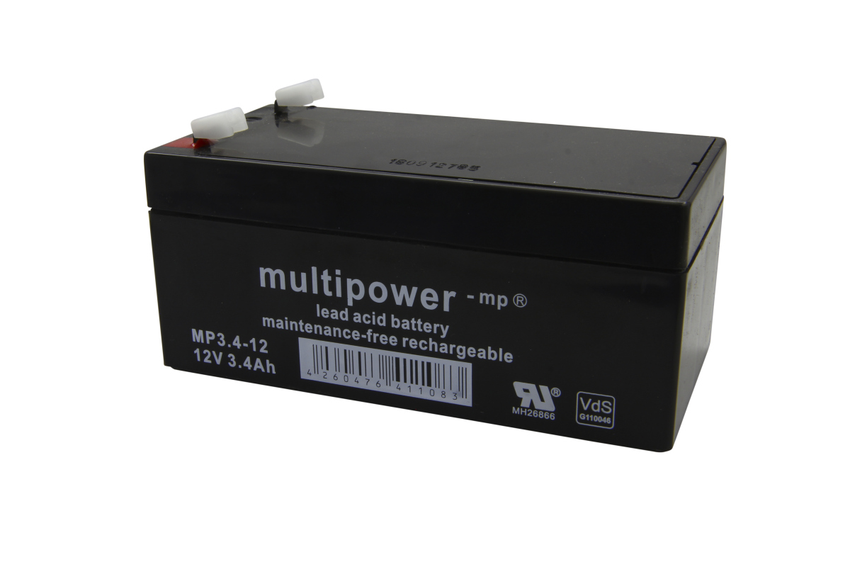 Multipower lead-acid battery MP3,4-12 
