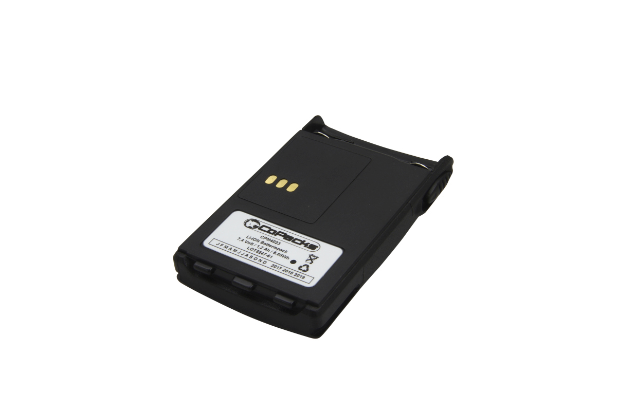 CoPacks Li Ion battery suitable for Motorola GP328 , GP344, GP388