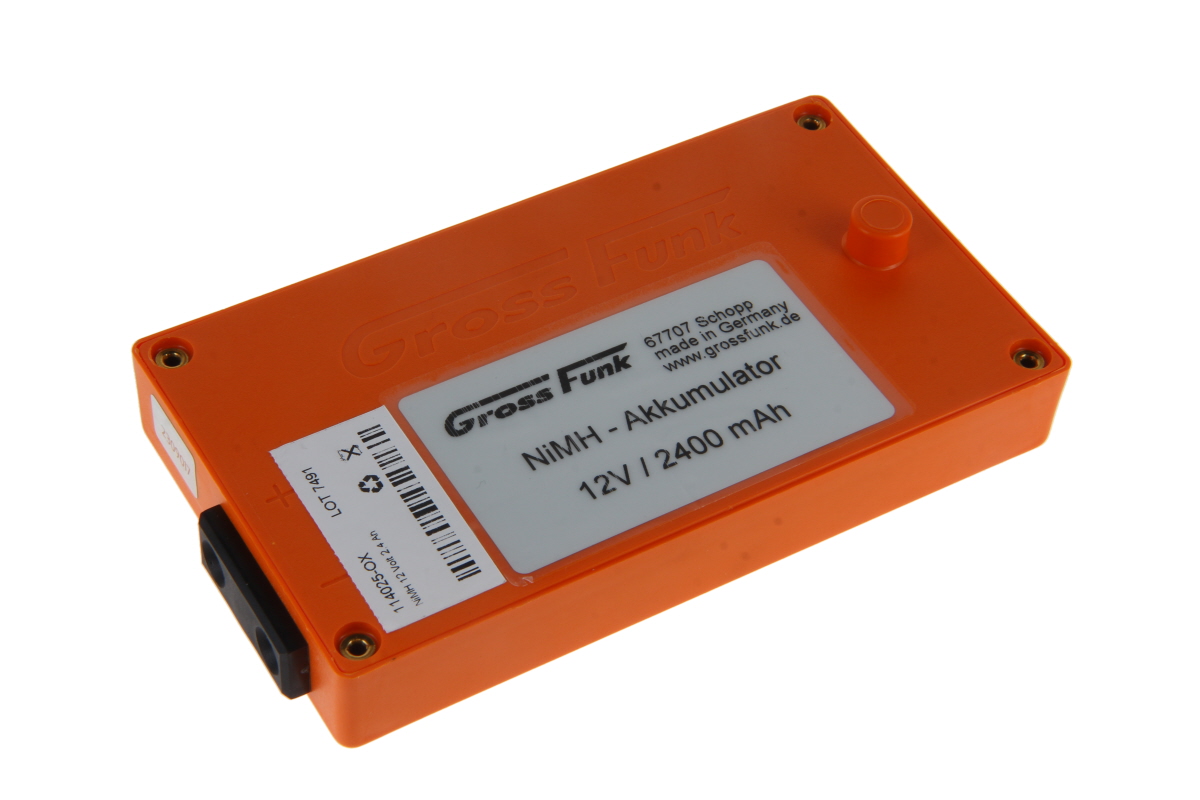 NiMH original battery for Gross Funk 100-000-134 SE889/K2, T24, T30, T31, T52, Vario