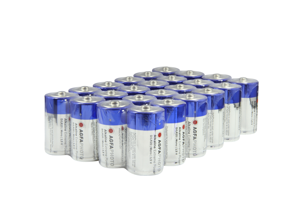AGFA PHOTO Alkaline Batterie Mono LR20 D 