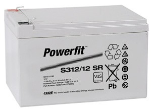 Exide lead-acid battery S300 Powerfit S312/12SR 