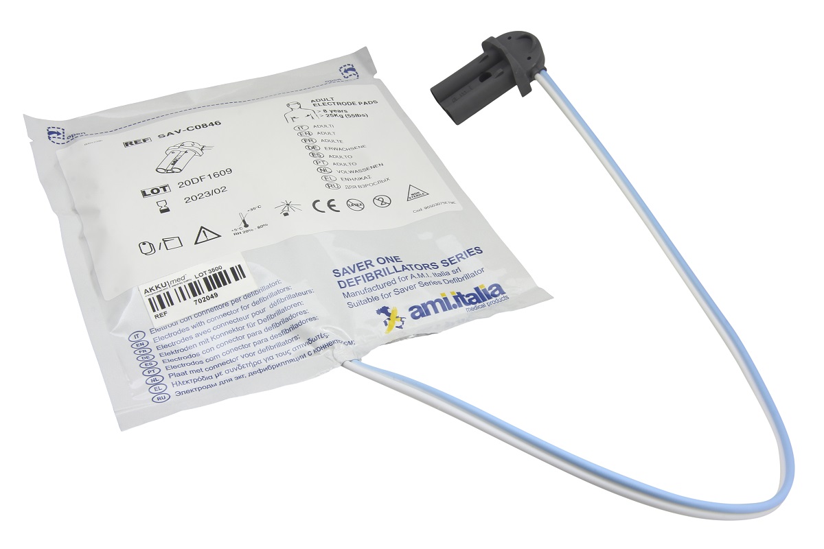 Original Defi-Elektroden/ Pads für Erwachsene passend für Saver One SAV-C0846