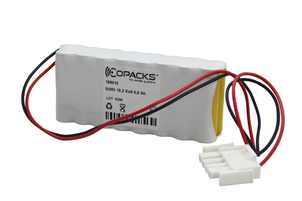 CoPacks NiMH battery suitable for door control Dorma