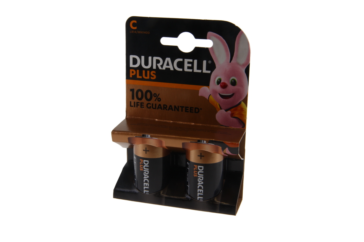 Duracell Plus alkaline battery LR14 