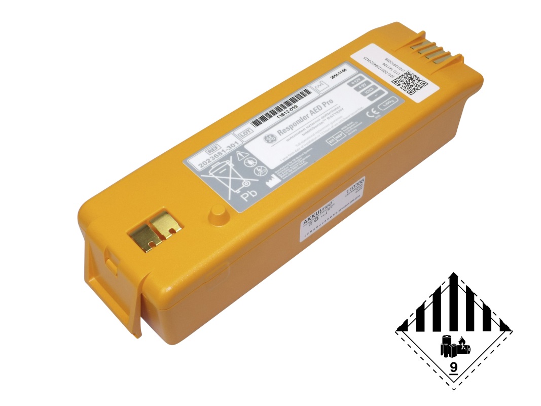Original Lithium battery for GE Marquette Healthcare Responder AED Pro defibrillator