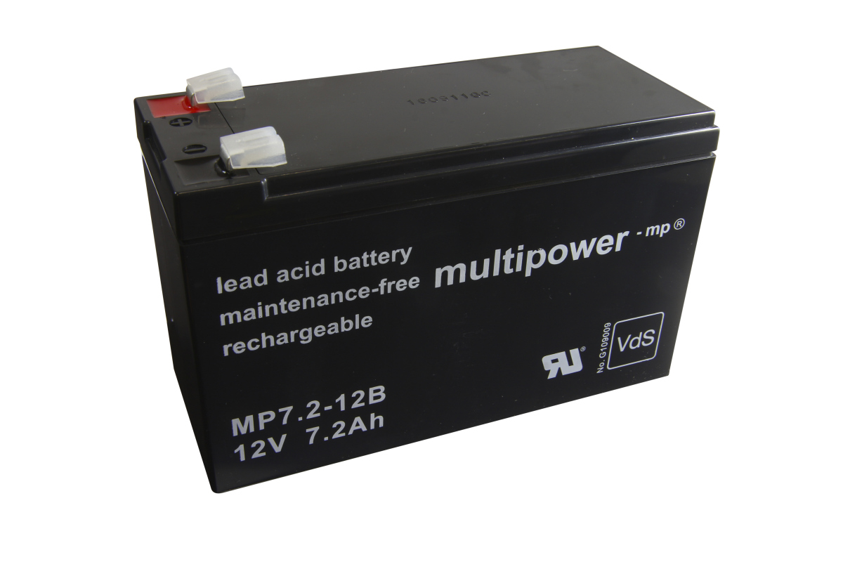 Multipower lead-acid battery MP7,2-12B 