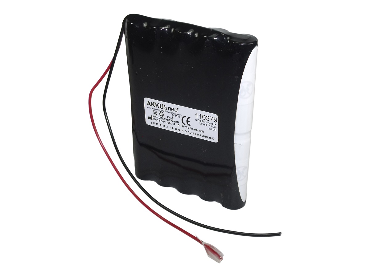 AKKUmed NC battery suitable for Fukuda Cardisuny ME501BX ECG Analyzer