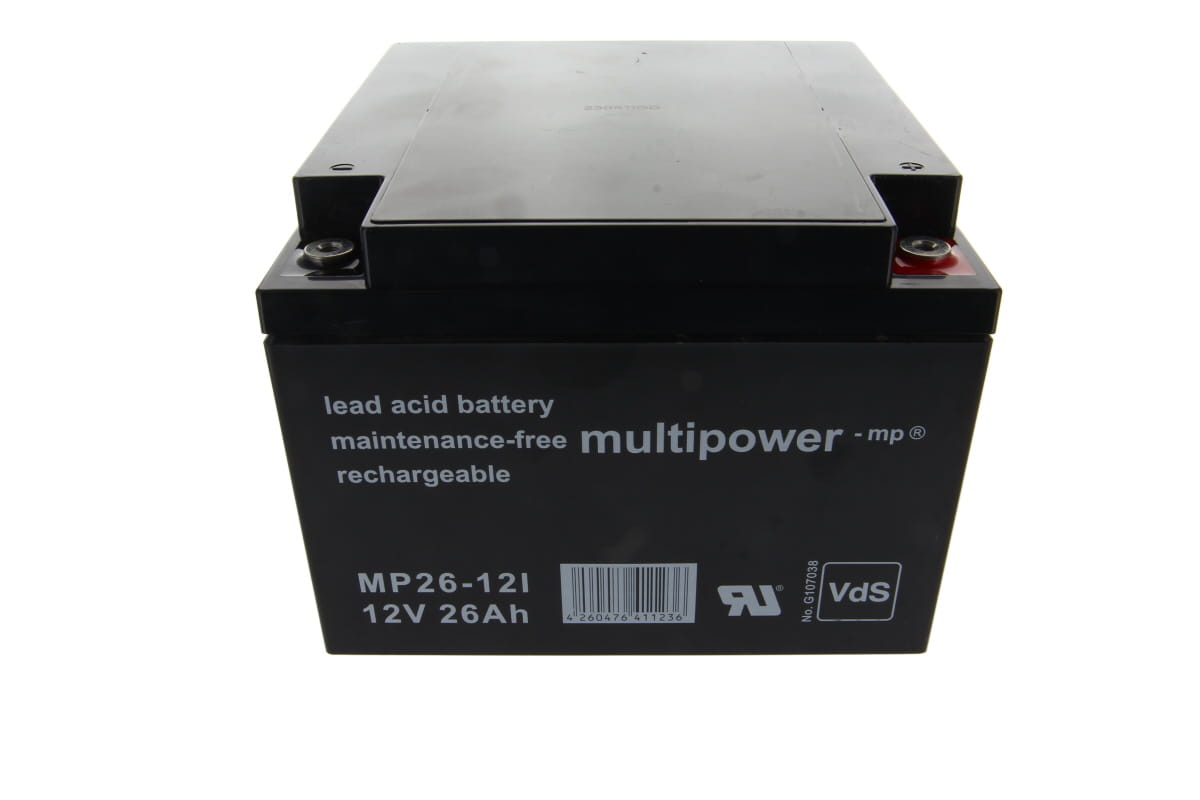 Multipower lead-acid battery MP26-12, MP26-12I 