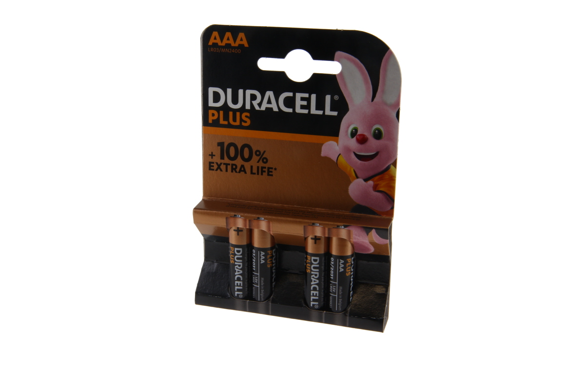 Duracell Plus Alkaline Micro MN2400 LR03 