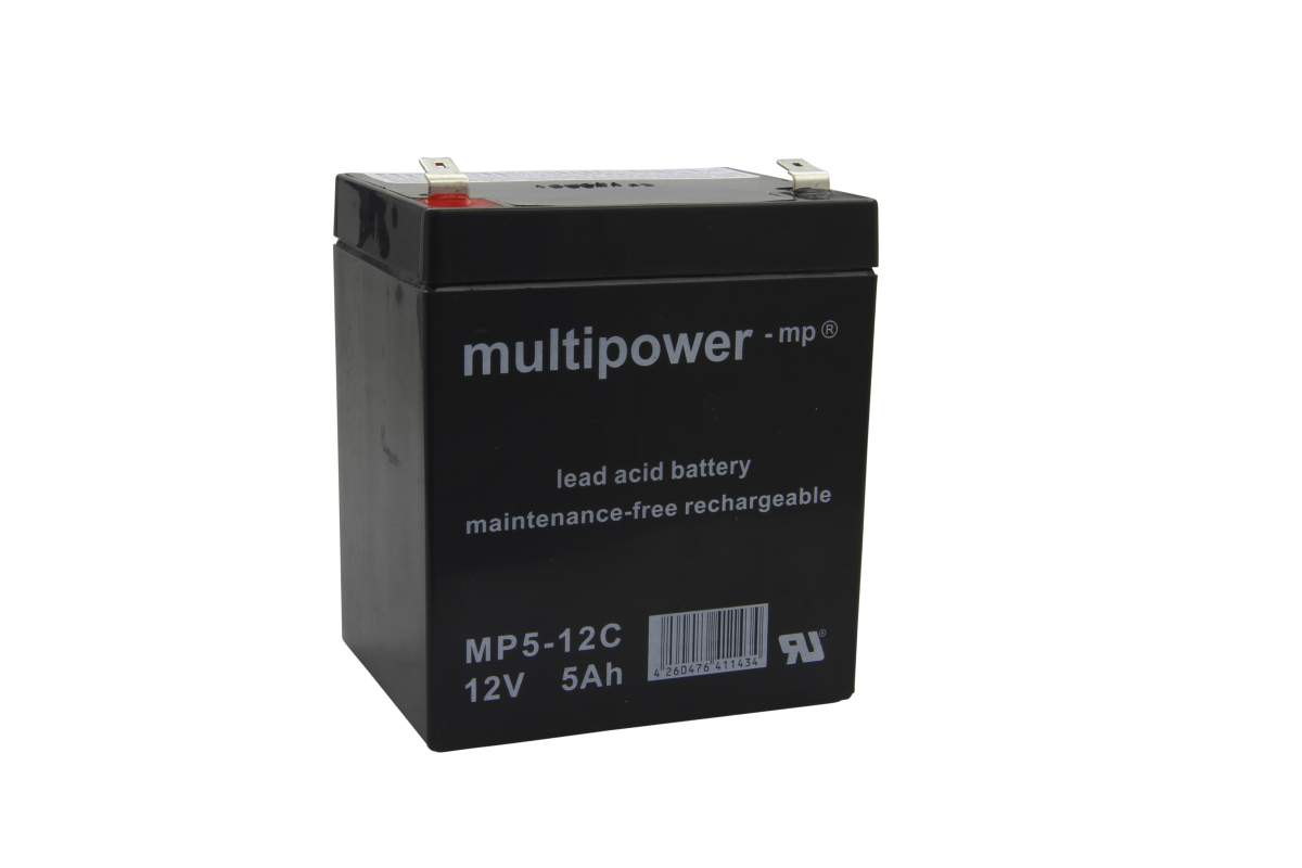 Multipower lead-acid battery MP5-12C, MPC5-12 