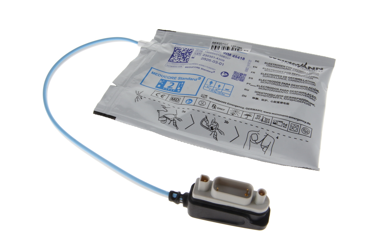 Original Defi-Elektroden/ Pads für Erwachsene Typ WM45418