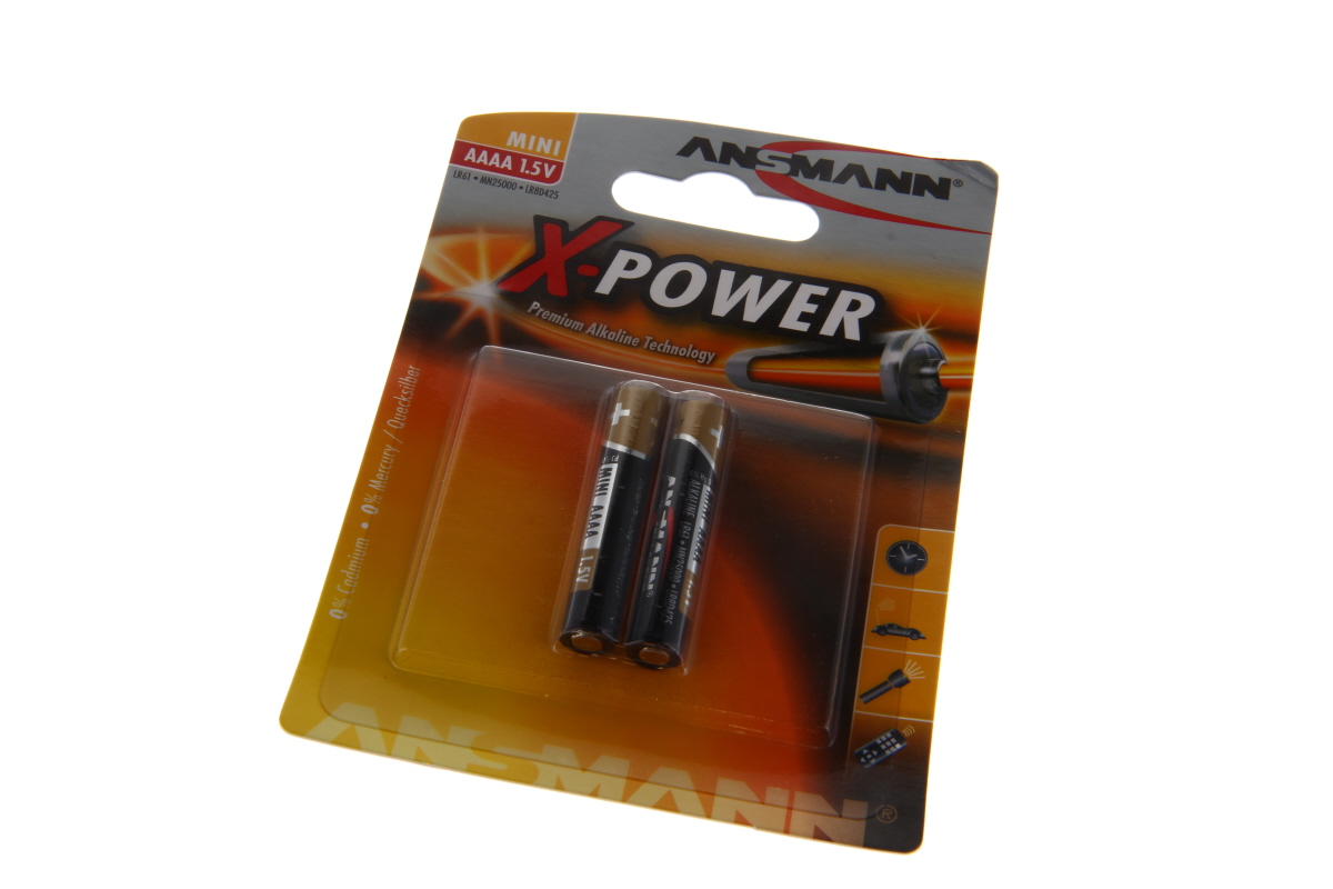 Ansmann X-Power Alkaline Batterie AAAA LR61 