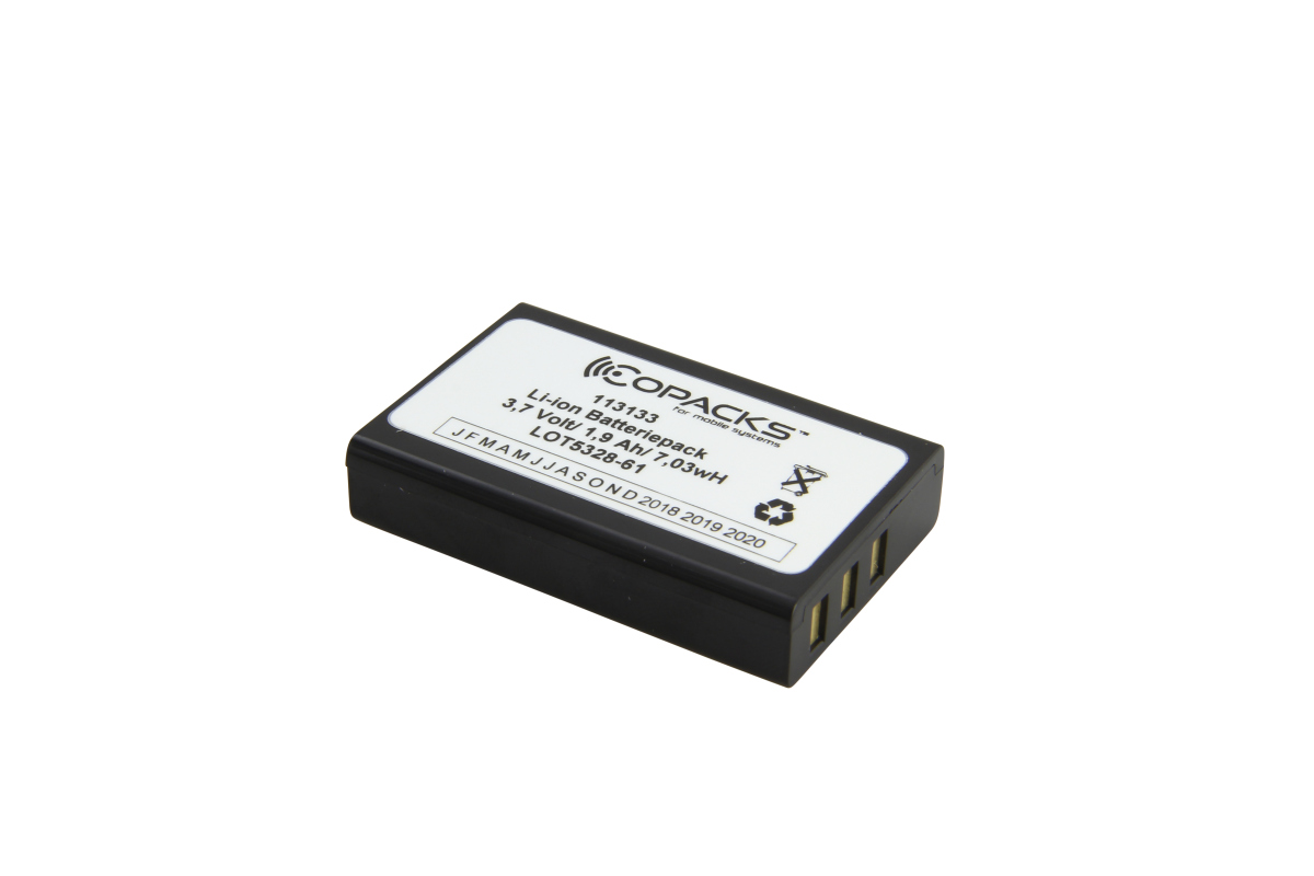 CoPacks Li Ion battery suitable for MotorolaSymbol scanner MC1000 type BTRY-MC10EAB00