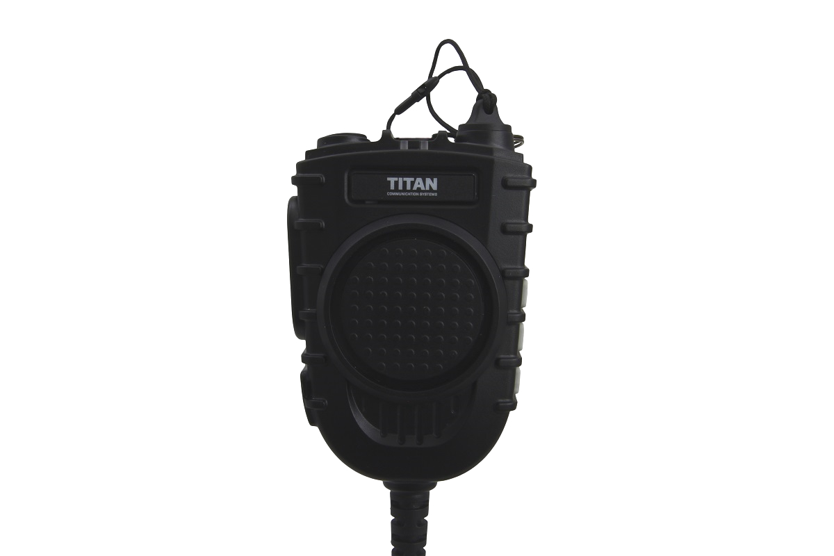 TITAN remote speaker microphone MM50 with Nexus 01 socket suitable for Motorola DP2400, DP2600