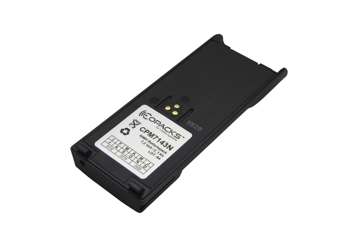 CoPacks NiMH battery suitable for Motorola FuG 11b GP900, MTS2010, MTS2013