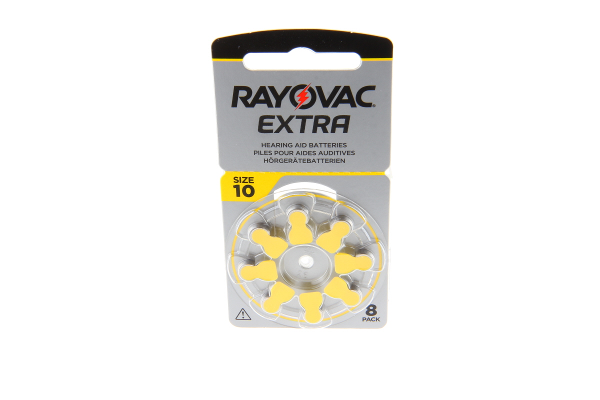 Rayovac Extra Advanced Hörgeräte Zink Luft Batterie V10