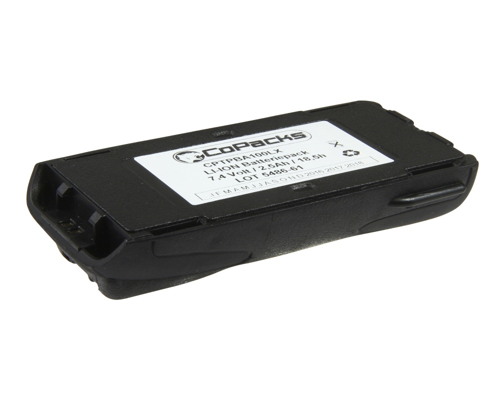CoPacks Li Ion Akku battery suitable for Tait TP8100, TP9300