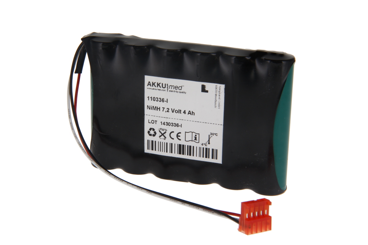AKKUmed NiMH battery suitable for CAS Medical Systems NIBP 730, 740, 750 monitor