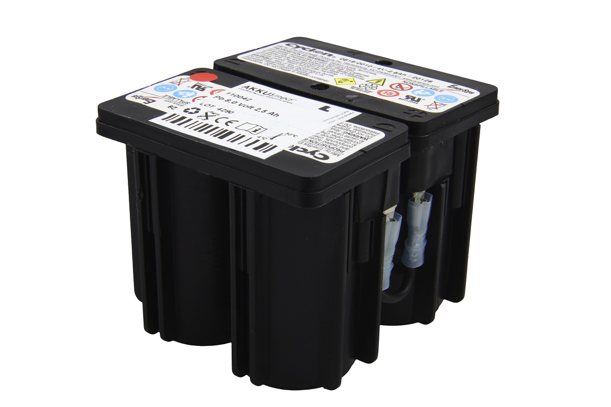 AKKUmed lead-acid battery suitable for Honeywell Invivo 4500 