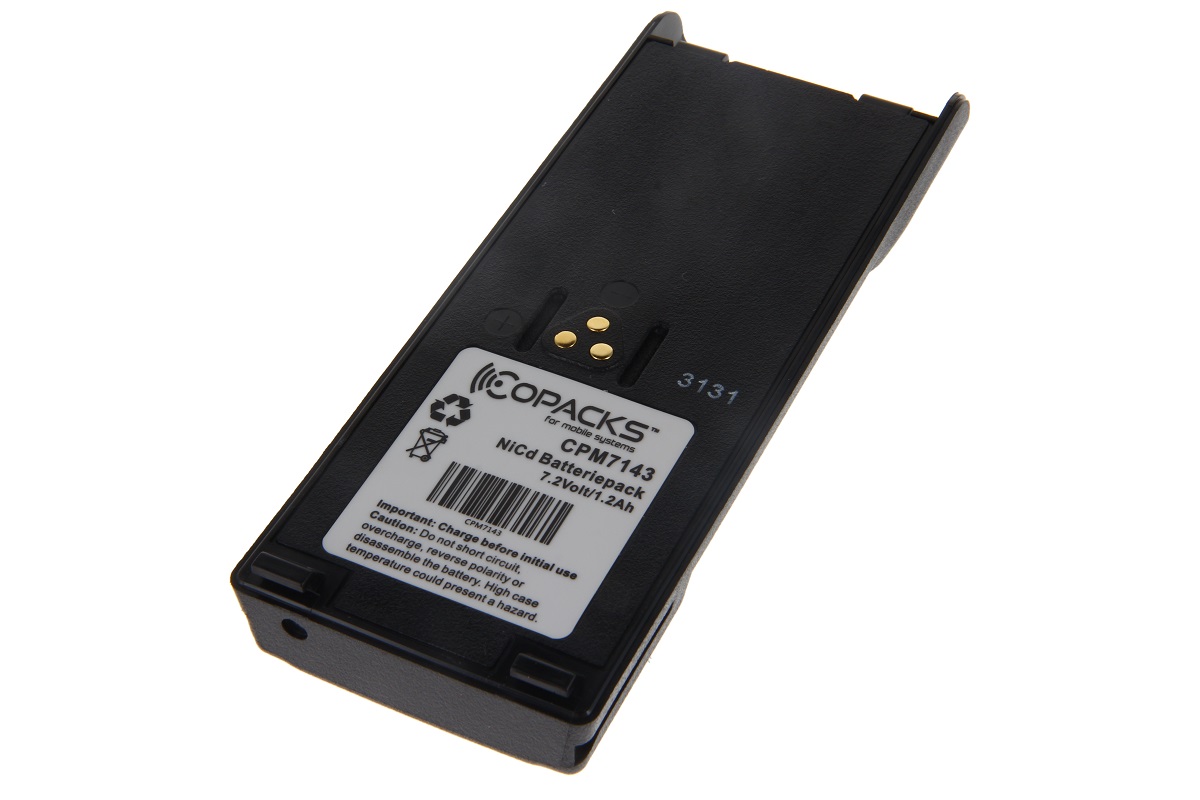 CoPacks NC battery suitable for Motorola FuG 11b, GP900, MTS2010, MTS2013