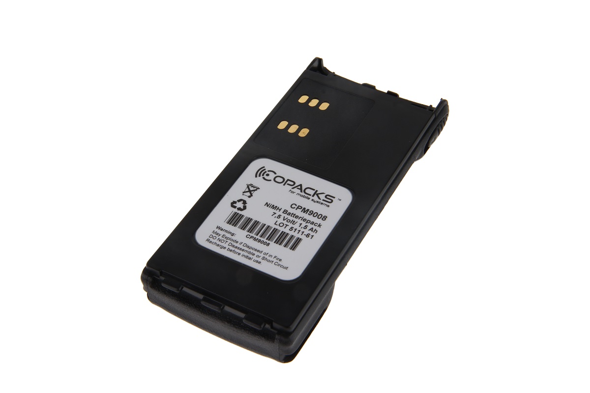 CoPacks NiMH battery suitable for Motorola GP320, GP360, GP380